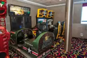 Salle de jeux vidéo