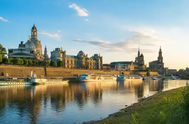 From Dresden's riverfront