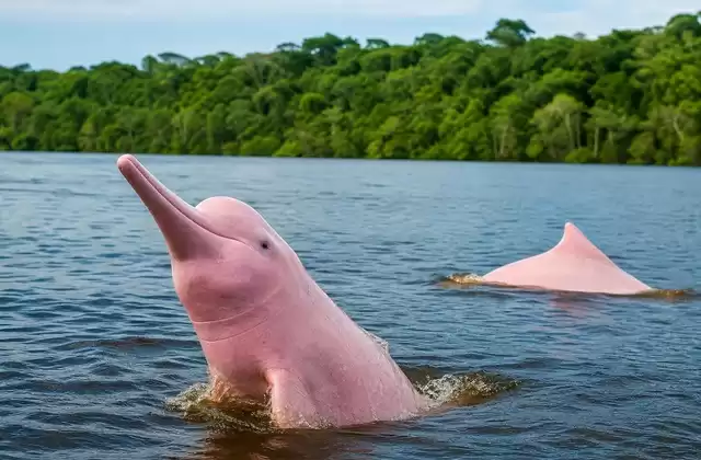 Pink dolphins