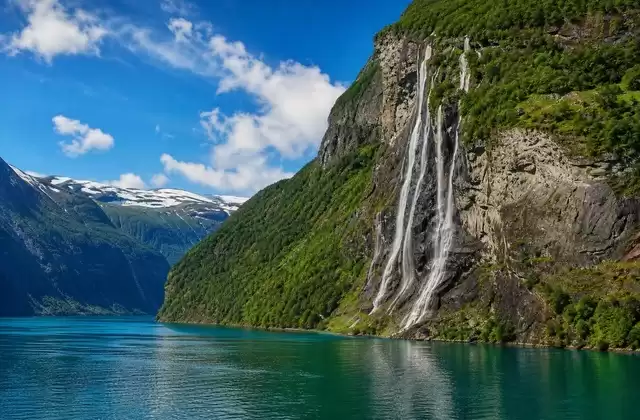 In the fjords (Norway)