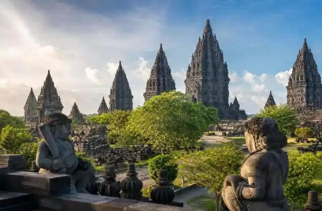 At Prambanan