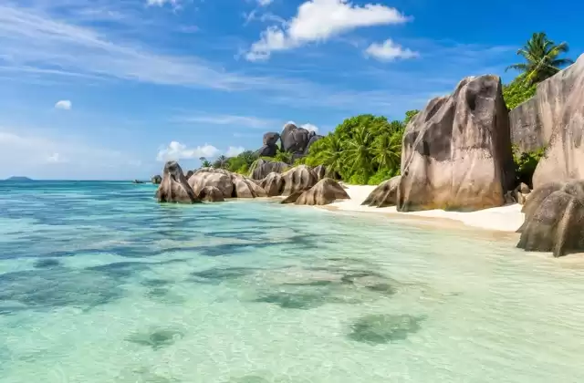 In the Seychelles (La Digue)