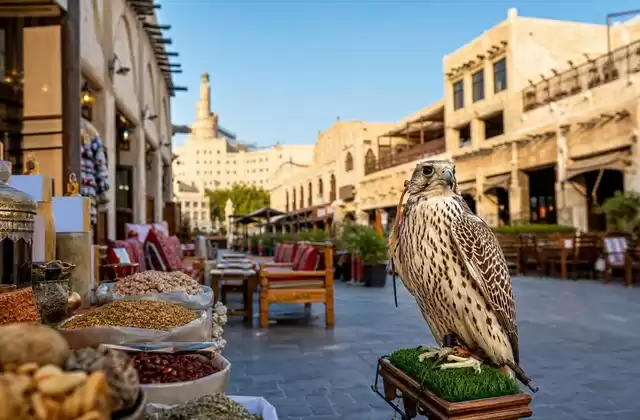 At Souq Waqif