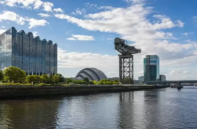 In Glasgow from Greenock