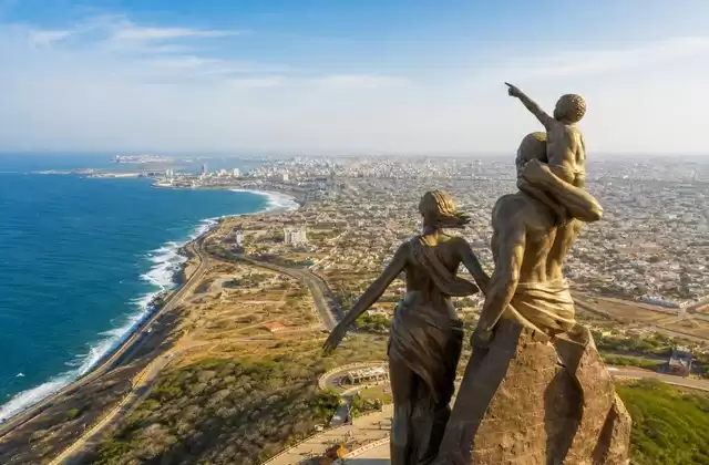 From the African Renaissance Monument