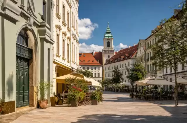 In the old town
