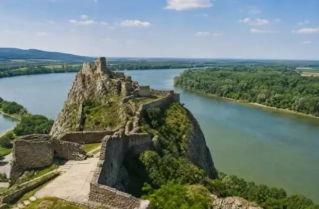 At Devín Castle