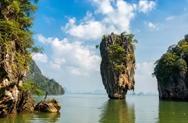 In Phang Nga Bay