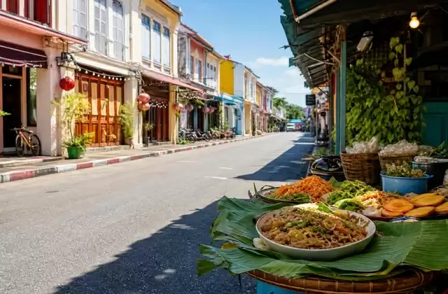 In Phuket Old Town