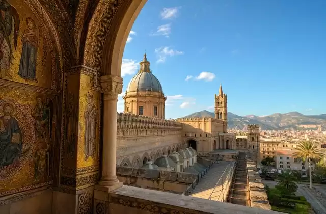 The cathedral & the Norman Palace