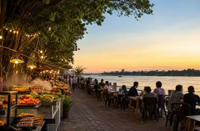 Mekong riverfront