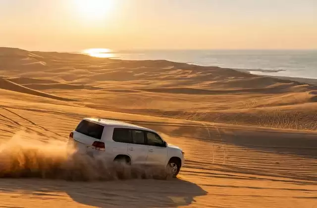 Dune bashing