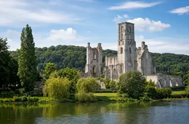 The Normandy abbey route