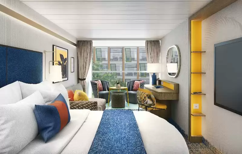 Infinite Cabin with Balcony and Central Park View