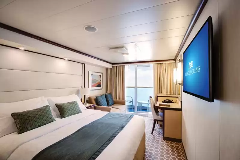Obstructed Deluxe Balcony Stateroom