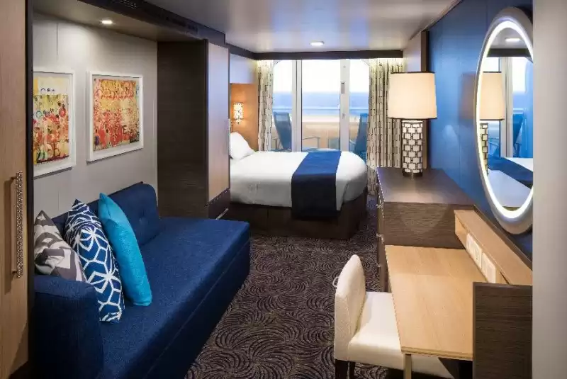 Obstructed Ocean View Balcony Stateroom