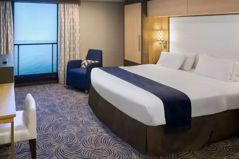 Connecting Interior Stateroom with Virtual Balcony