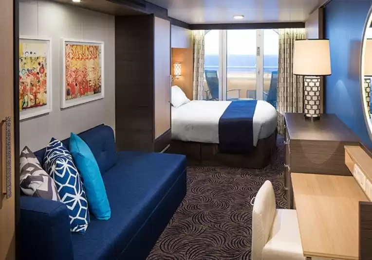 Obstructed Ocean View Balcony Stateroom