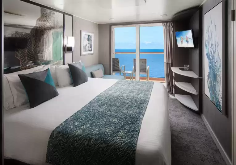 Family stateroom with balcony
