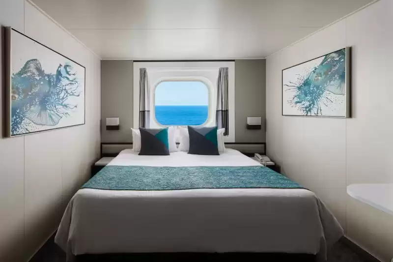 Outside family stateroom