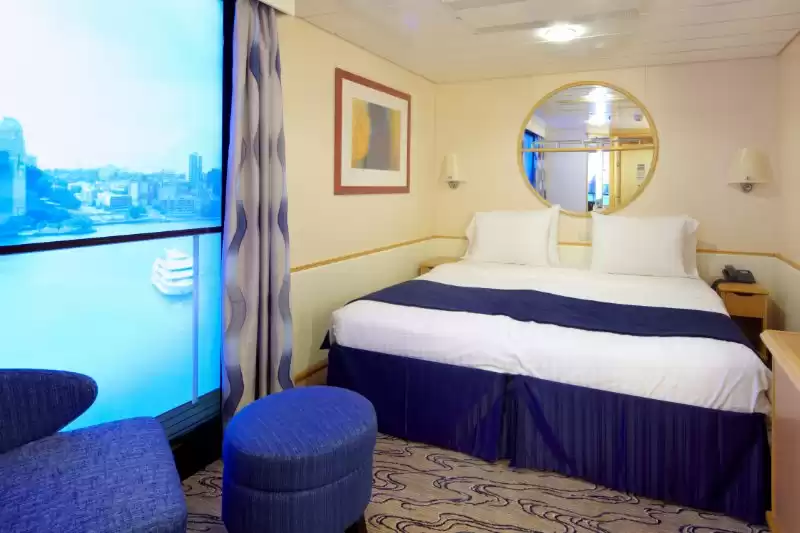 Interior Stateroom with Virtual Balcony