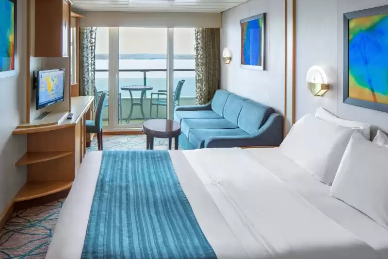 Spacious Ocean View Balcony Stateroom