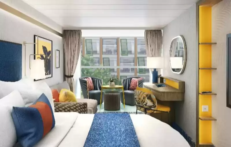 Infinite Cabin with Balcony and Central Park View