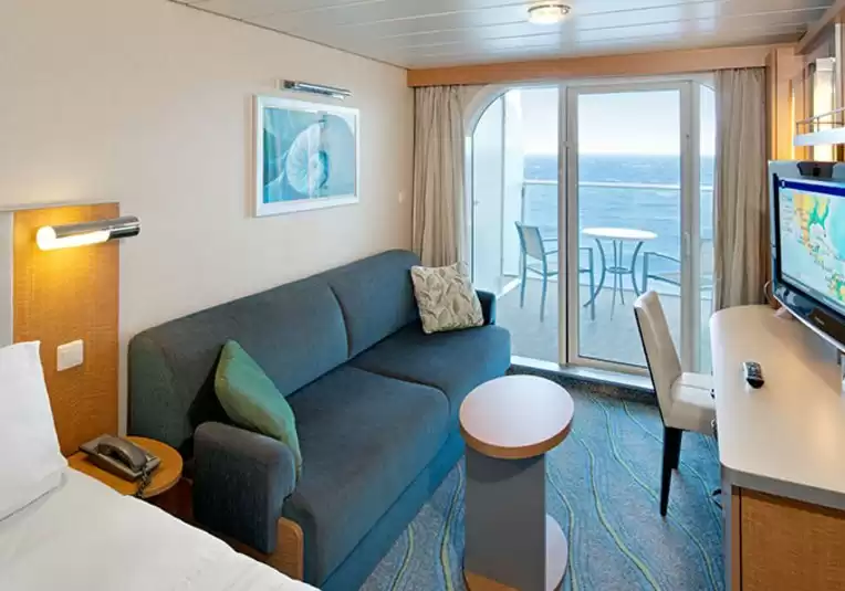 Ultra Spacious Ocean View Balcony Stateroom