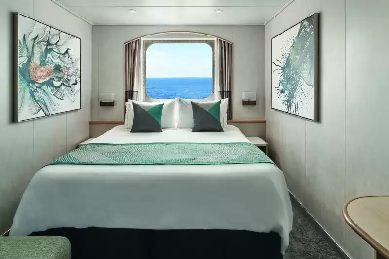 Outside family stateroom
