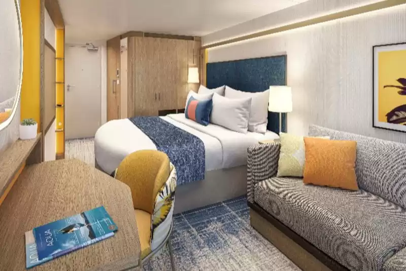 Communicating Cabin with Sea View and Balcony