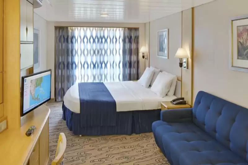 Spacious Ocean View Balcony Stateroom – Sunset View