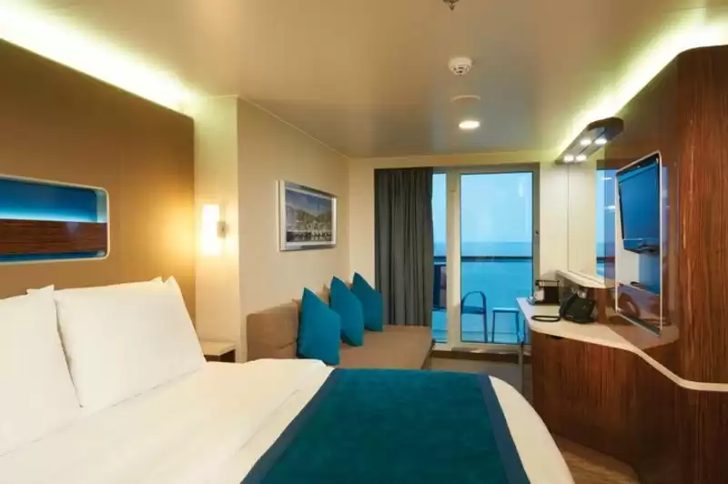 Family stateroom with balcony