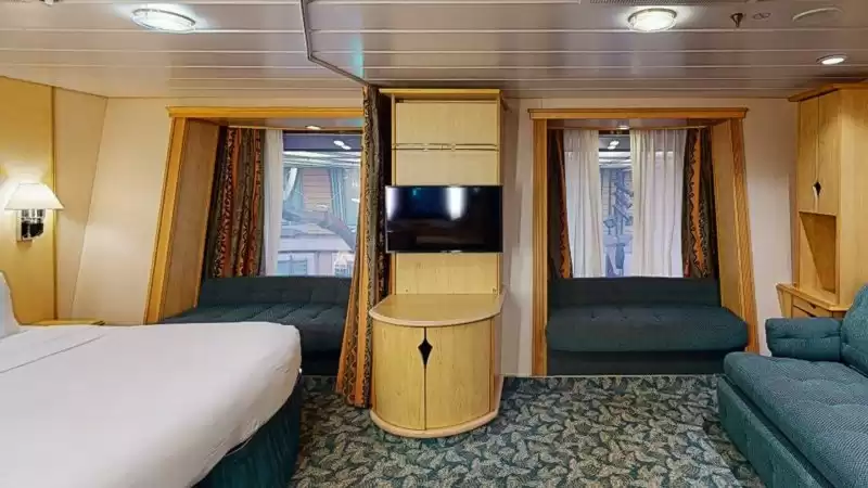 Spacious Interior Stateroom with Promenade View