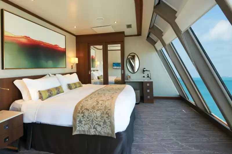 Deluxe Shipowner's Suite with two balconies