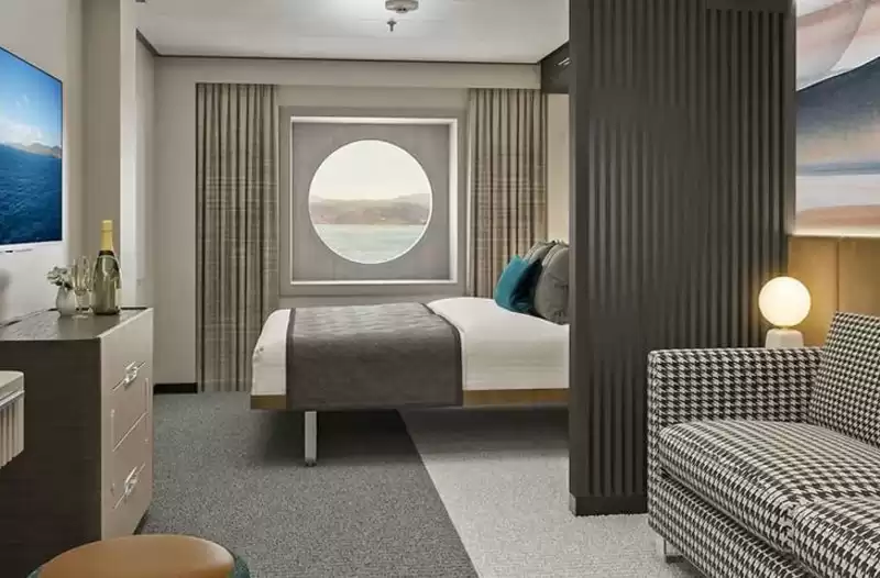 Outside family stateroom