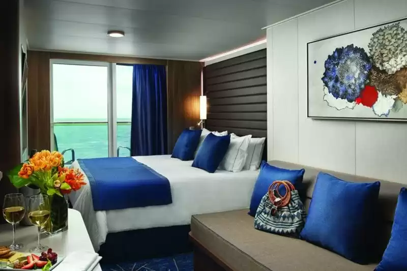 stateroom with large balcony