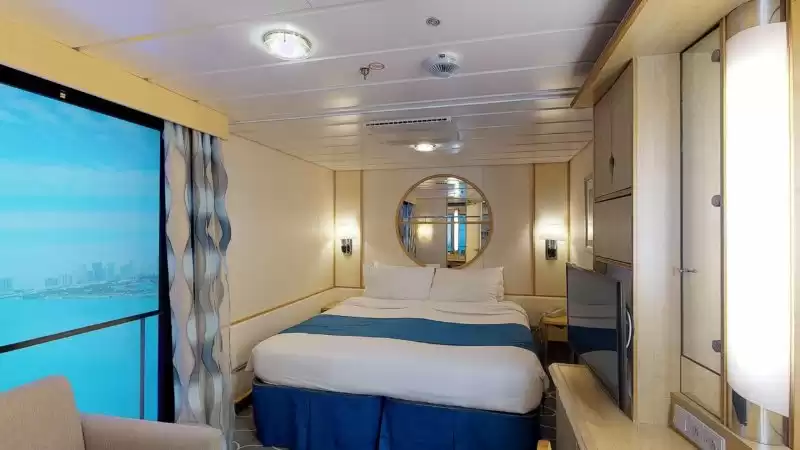 Interior Stateroom with Virtual Balcony