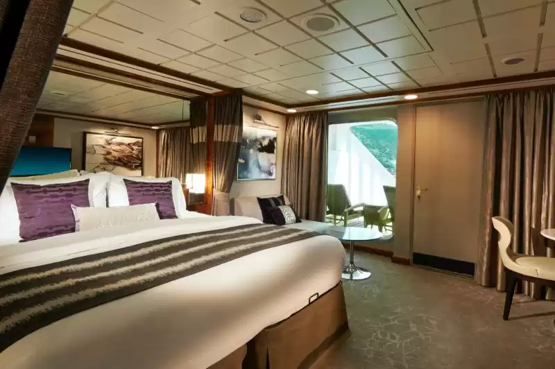 Front Penthouse Suite with large balcony