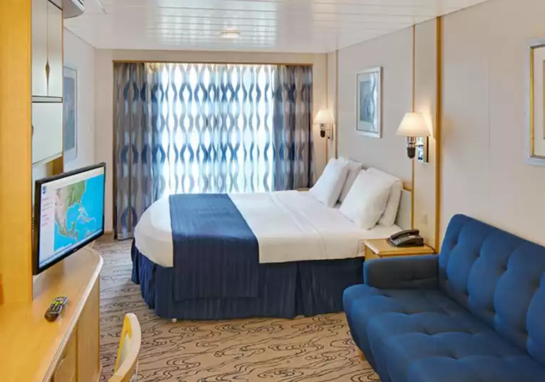 Spacious Ocean View Balcony Stateroom – Sunset View