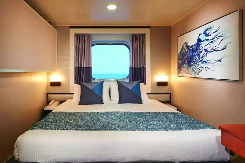 Outside family stateroom