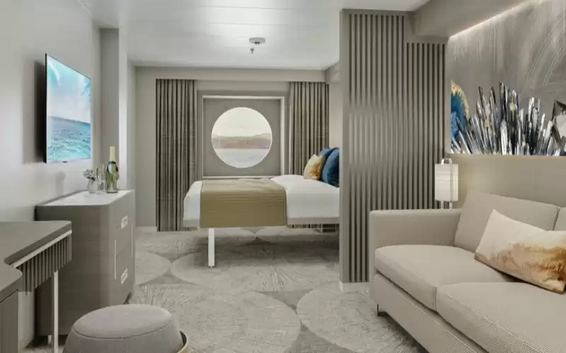 Outside family stateroom
