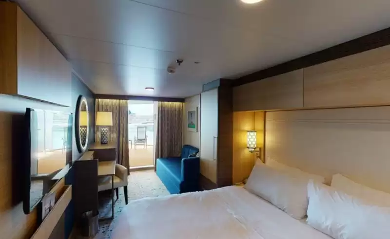 Ocean View Balcony Stateroom with Large Balcony