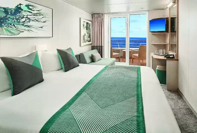 Solo Balcony stateroom