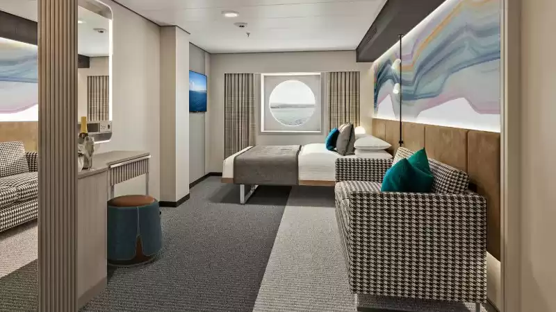 Solo Oceanview stateroom