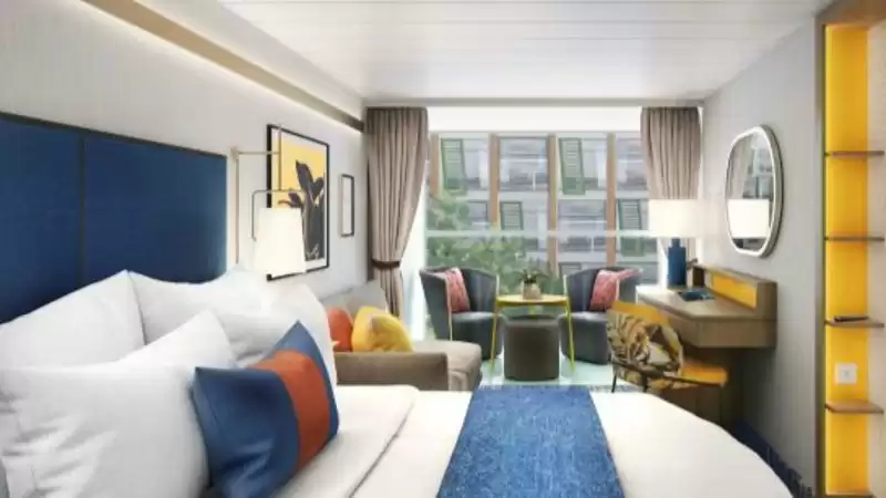 Cabine infinite avec balcon et vue sur Central Park
