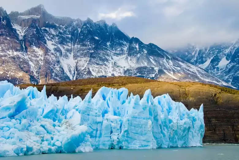 PIO XI glacier